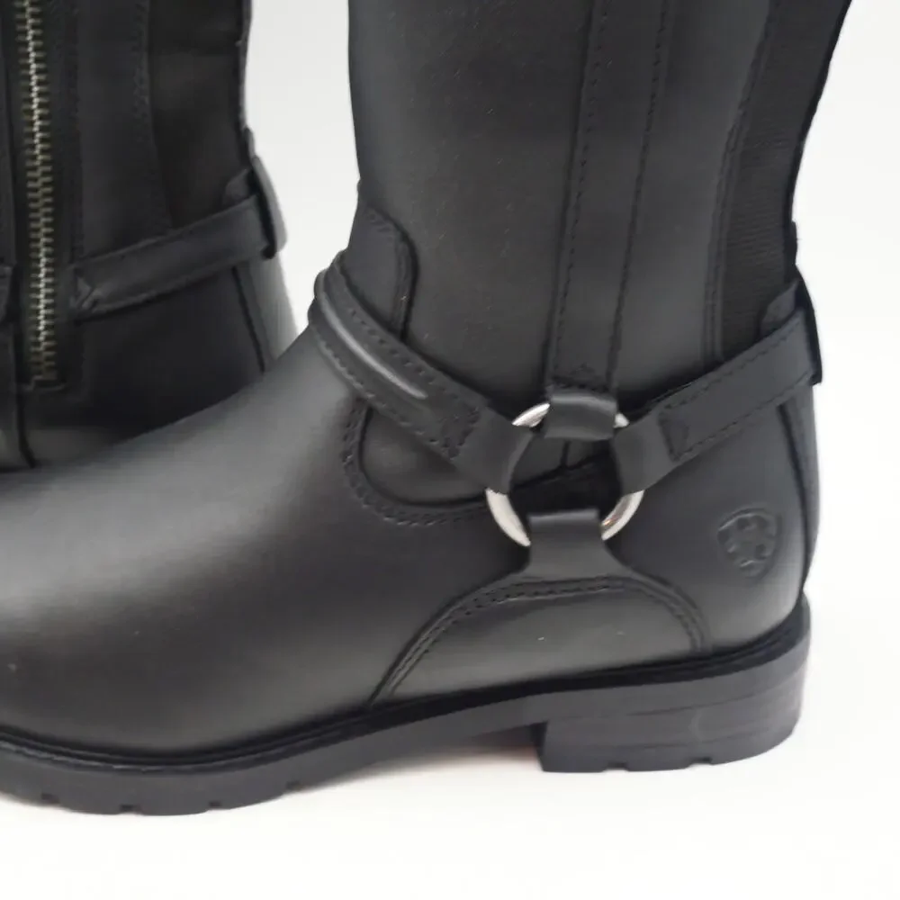 NEW Ariat Women's 5.5 Scarlet H2O Riding Boots Tall Black Leather Waterproof